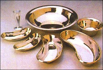 Kidney Trays, Wash Basin, Gallipots, Featel Heart