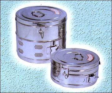 Dressing Drum (Sterilizer Shallow)