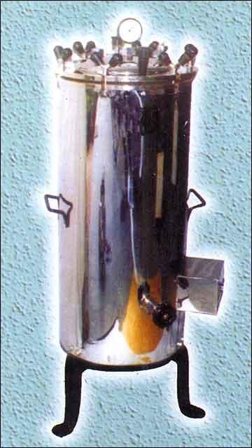 High Pressure Steam Sterilizer Vertical - 16" x 24" and 12" x 22"