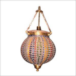 Black Mosaic Melon Hanging - 23 cm Gold, Versatile Sizes, Unique Design, Easy Installation, Durable