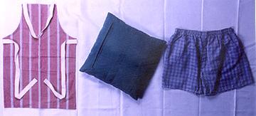 Made ups - Aprons & Cushion Covers