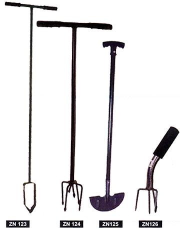 Soil Buster, Drill & Cultivator - Steel, Variable Size, Black | Easy Planting, Efficient Weeding, Ergonomic Design, Versatile Use