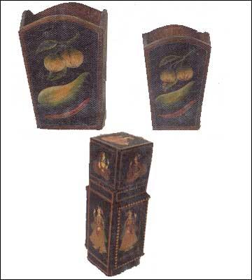 Wooden Handicrafts - Sheesham Wood, Varying Sizes, Brown | Hand-Carved, Intricate Designs, Hand-Polished Finish