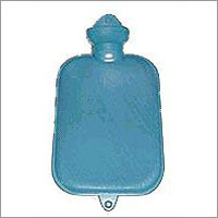 Rubber Goods Hot Water Bottle - Rubber, 20x15 cm, Blue | Durable, Comfortable, Easy to Use, Long-Lasting