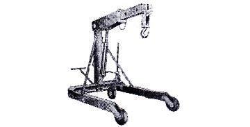 Mobile Floor Cranes (Hydraulic & Mechanical)