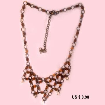 Necklace made of Glass Beads