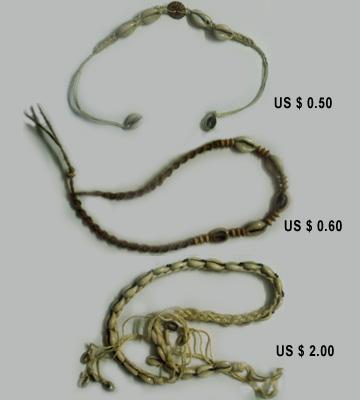 Macramme Designs - Bracelet, Necklace & Belt