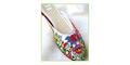 Beaded Shoes - Beads And Fabric, Multicolor | Slip-on, Handcrafted Floral Style, Lightweight Durable Sole