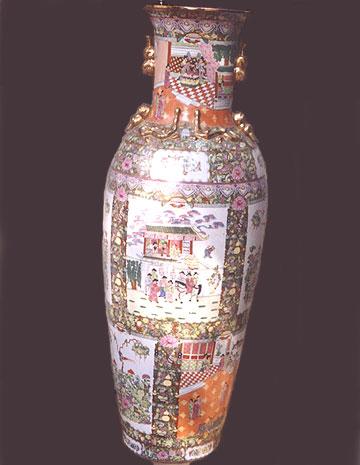 Canton Vase (Height: 56 inches)
