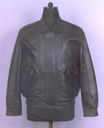 Leather Jacket - Genuine Leather, Size S-XXL, Dark Brown | Durable, Classic Style, Weather Protection, Multiple Pockets