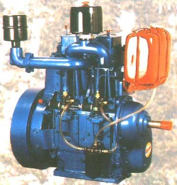 Double Cylinder Air Cooled Diesel Engine