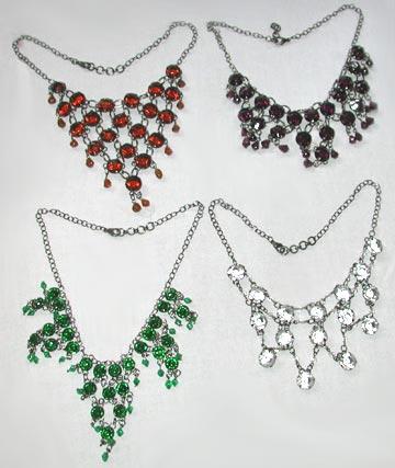 Glass Stone Necklace