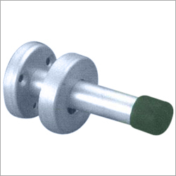 Projecting Door Stopper (Con. Fix) - Aluminum, 2.5" 3", Silver Green | Durable, Stable, Quiet, Easy Install