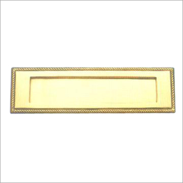 Georgian Letter Plate