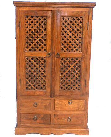 Wooden British TV Cabinet