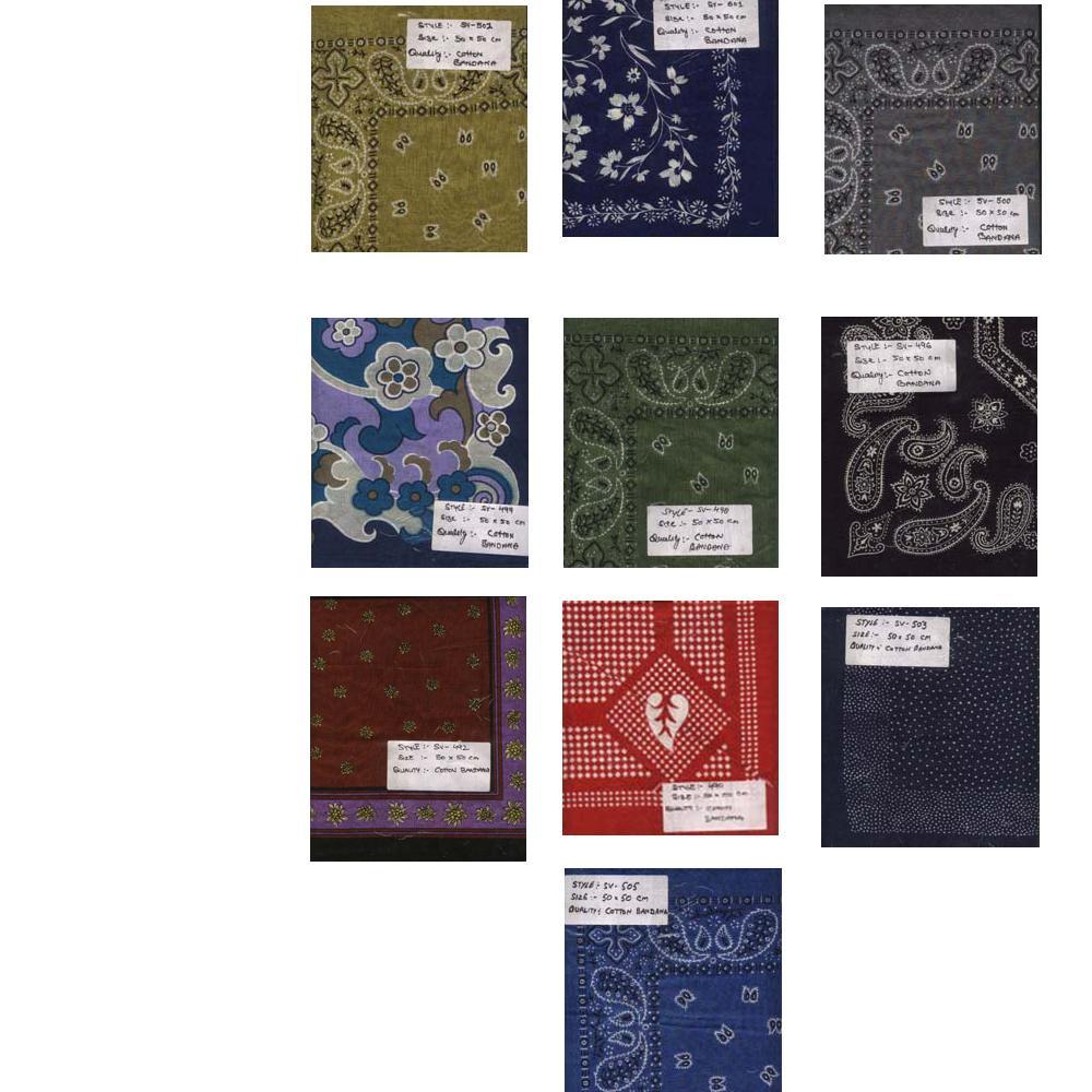 Cotton Bandanas