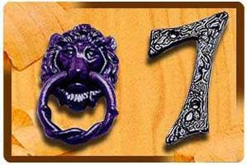 Black Antique Alphabets