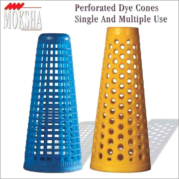 Perforated Dye Cones - Single & Multiple Use