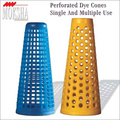 Perforated Dye Cones - Single & Multiple Use