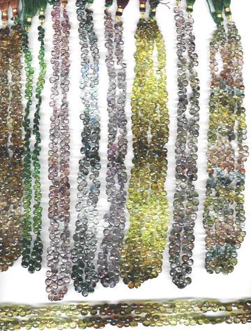 Ski Fancy - Gemstone 18-24 Inch, Multicolored Irregular Beads | Elegant Durable Design