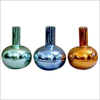 Flower Vase Coloured Silver Coated 8' Ft.