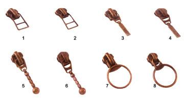 SLIDERS #5 ANTIQUE BRASS