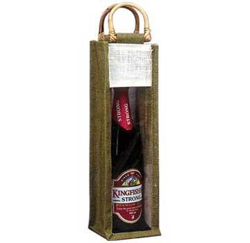 Wine Bag with Cane Handles
