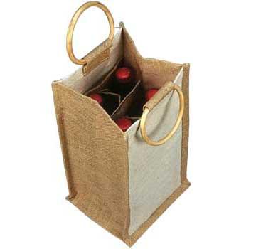 Wine Bag with Apple Cane