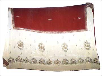 Embroidered Saree