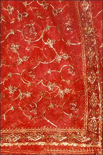 Embroidered Bridal wear