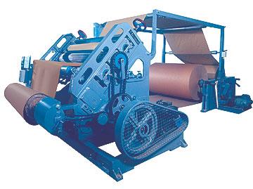 Single Face Paper Corrugating Machine (Oblique Type)