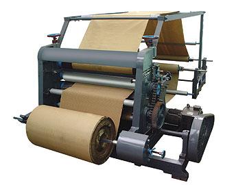 Single Face Paper Corrugating Machine (Vertical Type)