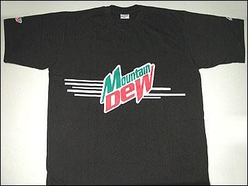 Promotional T-Shirt For Mountain Dew
