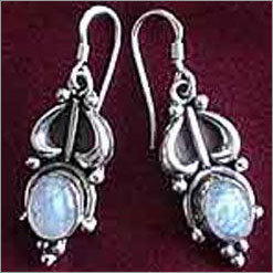 Sterling Silver Gemstone Earring