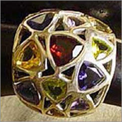 Sterling Silver Gemstone Ring