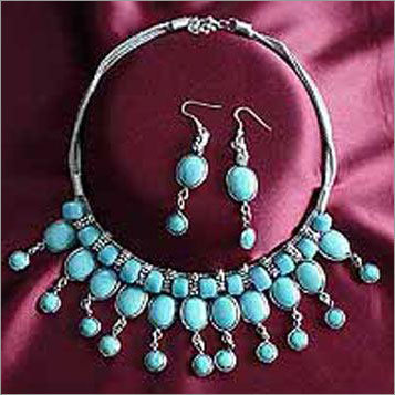 White Metal and Beads Sets