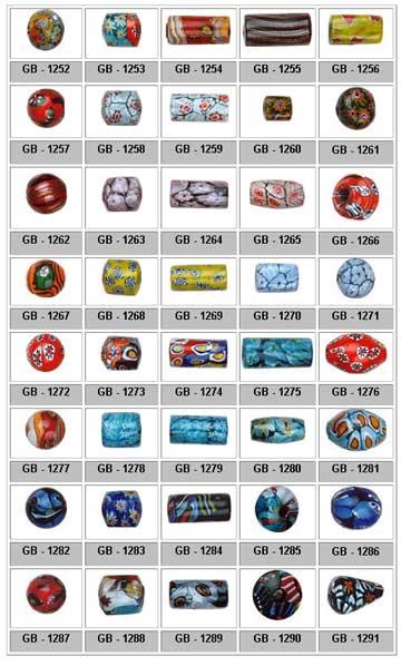 Handcrafted Millefiori Beads