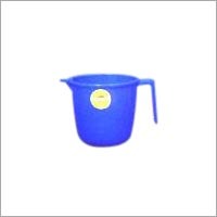Mug - Plastic 10x8x12 cm Blue | 750ml Capacity Open Handle Lightweight Durable