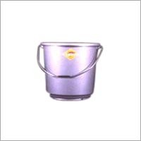 Bucket Plain - Stainless Steel, 19.5 Liter, Silver | Durable, Lightweight, Easy Carry, Metal Handle