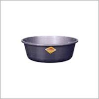 Basin Delux - Plastic 400-600 mm Diameter, 250-350 mm Height, Gray | Durable, Lightweight, Easy Cleaning, Versatile Use
