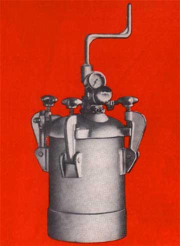 Bullows Pressure Feed Containers