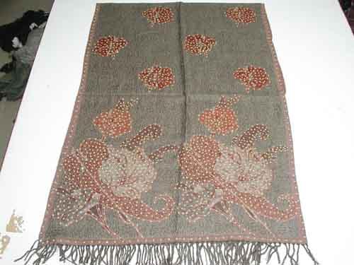 Embroidered Woollen Shawls