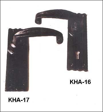 Lever Lock & Lever Latch - Metal 6"x1-1/2" Black, Secure Locking Easy Installation