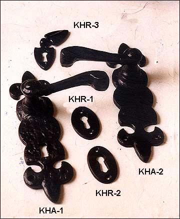 Lever Lock, Lever Latch & Key Holes