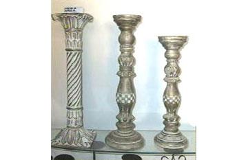 Wooden Candle Stands