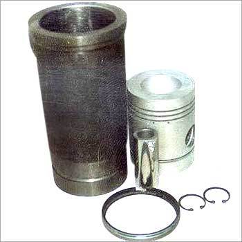 Engine Parts - Cast Iron Cylinder Liner with Piston and Gudgeon Pin, Durable Material, Wear and Corrosion Resistant, Heat Resistant