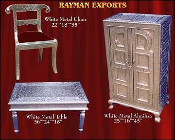 White Metal Articles