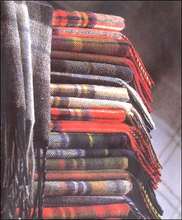 Travel Rug - Wool Blend 60x90 cm Red, Portable Comfort, Soft Texture, Warmth, Easy Storage