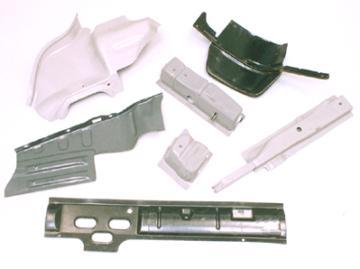 Brackets, Reinforcements, housings, frames, members for many other assemblies