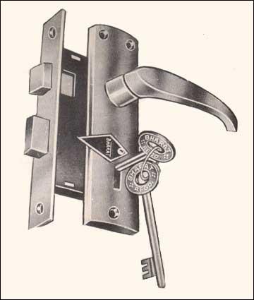 Mortice Lock Set D.C.